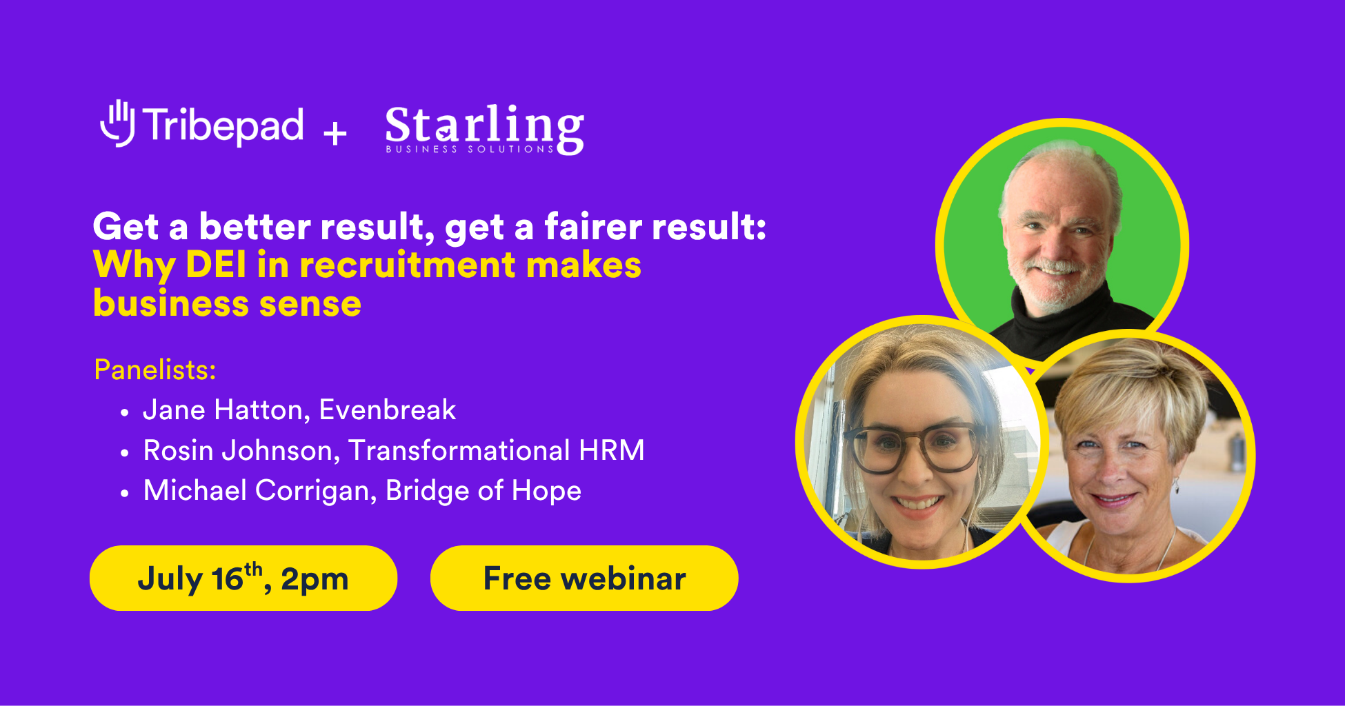 Stop the Bias Webinar 3 July 16th