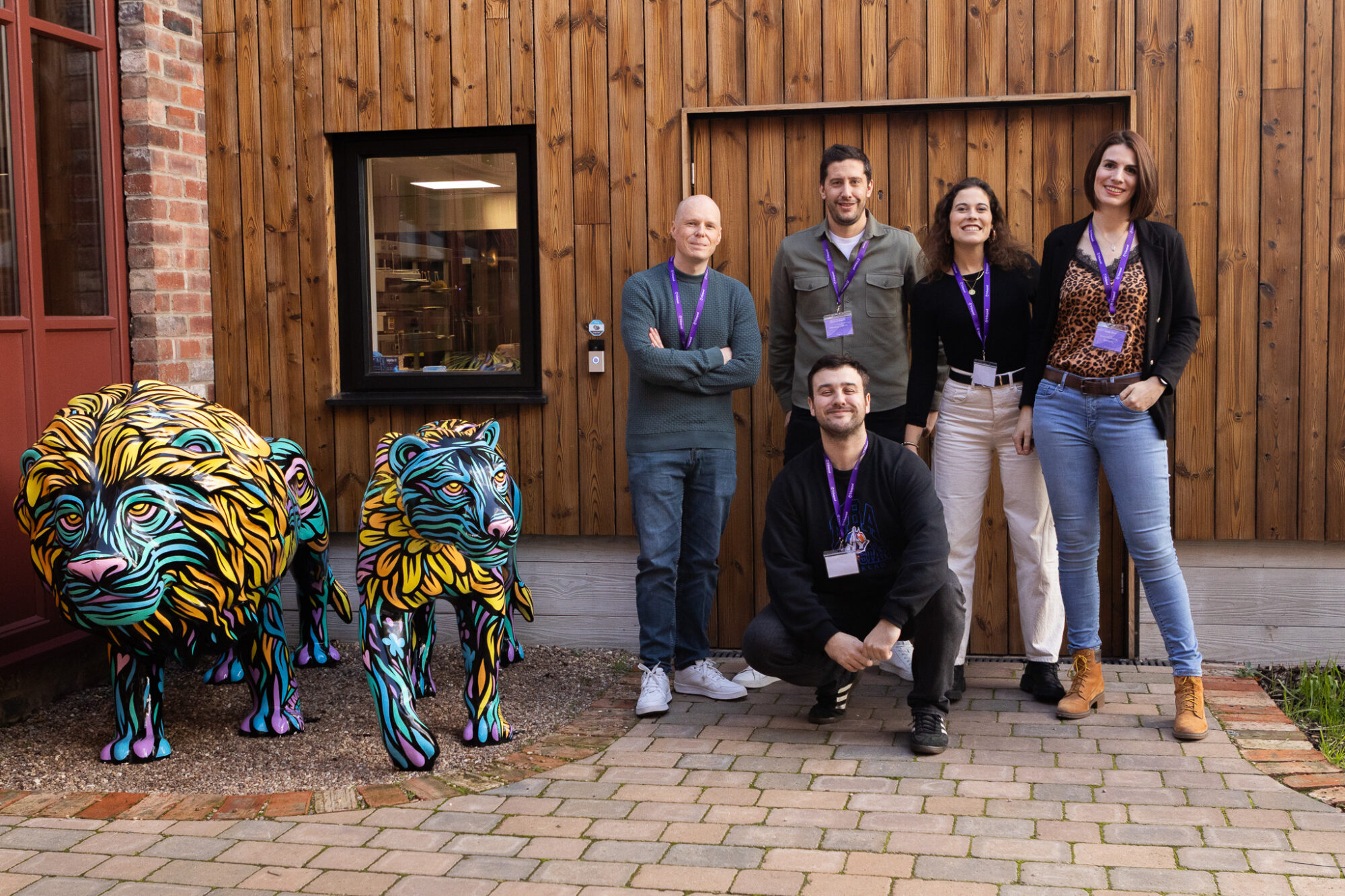 Tribepad and SCHC Lion and Lioness